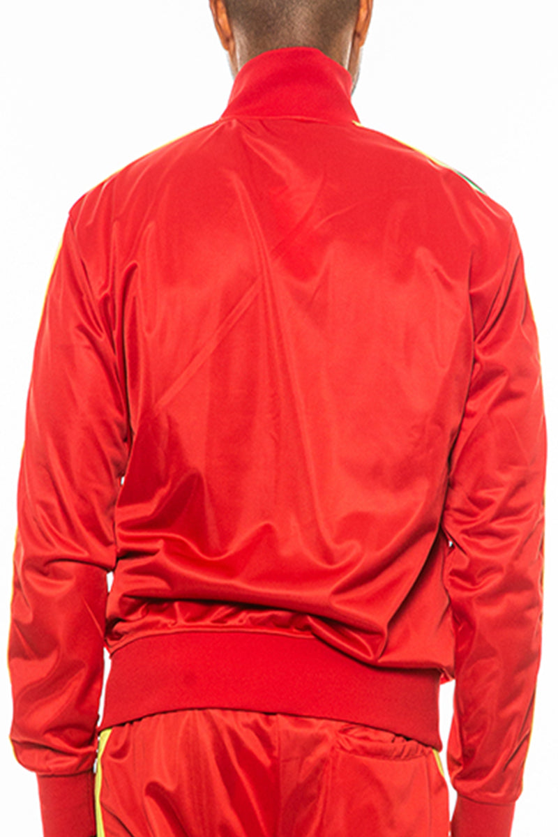 STRIPED TAPE TRACK JACKET