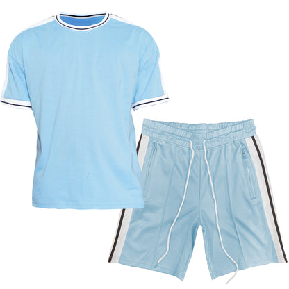 Side Stripe Tape Short Set