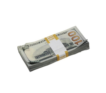 $50,000 Aged Prop Money - Full Print